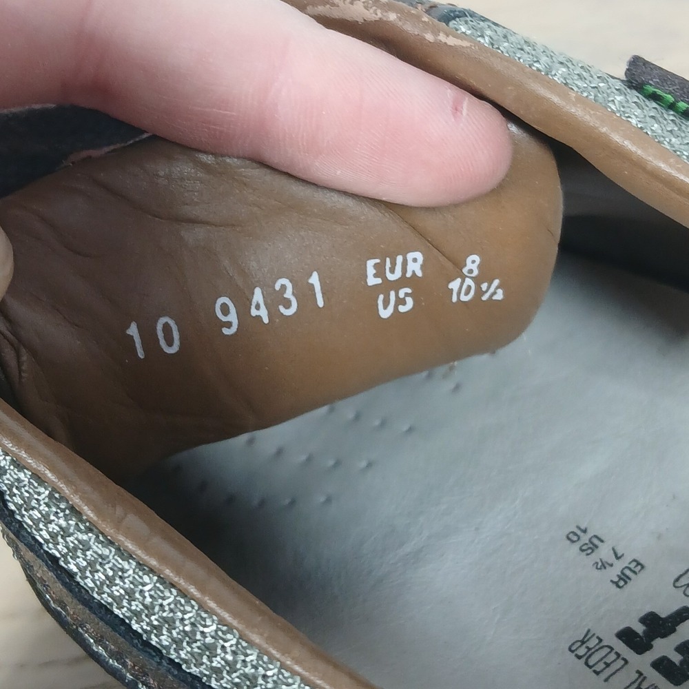 Sano by Mephisto Walking Shoes Women 10.5 Brown Leather Comfort Tech Euro - Picture 9 of 10